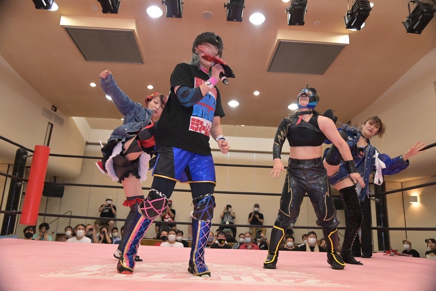 Maki Itoh, Maiumi Mirai, Kaya Toribami, Yuki Kamifuku, TJPW