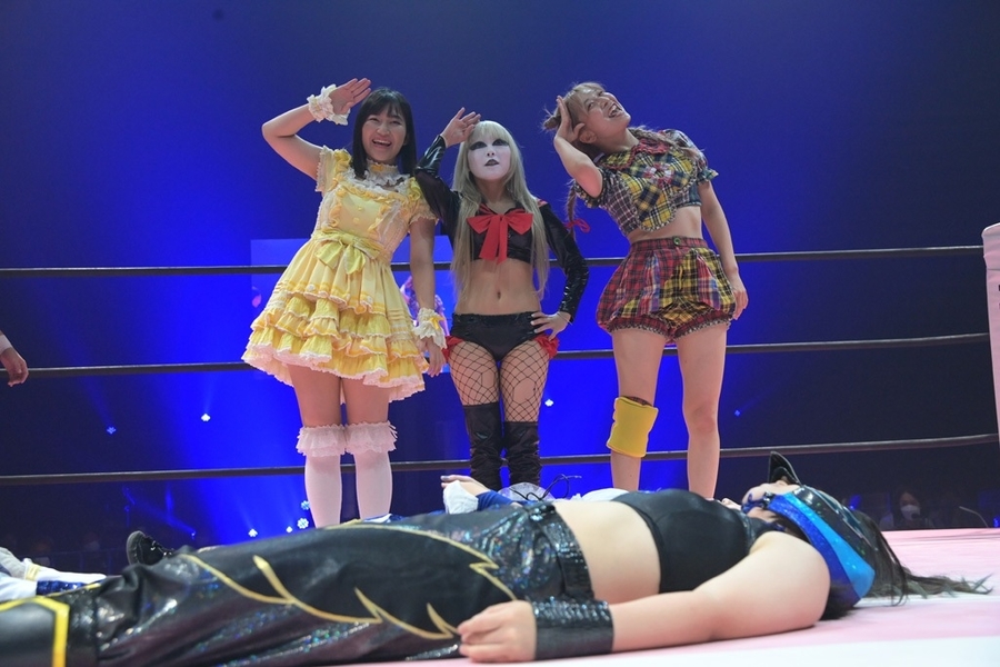 TJPW Wrestle Princess 2, Raku, Ram Kaichow, Pom Harajuku