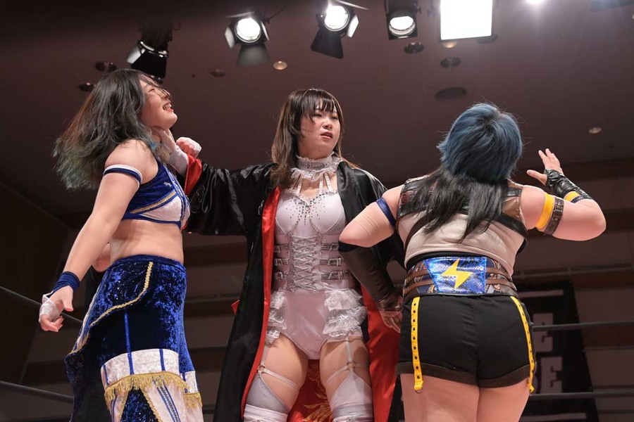 Mahiro Kiryu, Rika Tatsumi, Nodoka Tenma, TJPW