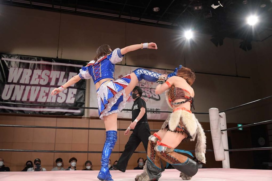 Yuki Arai big boot Shoko Nakajima TJPW