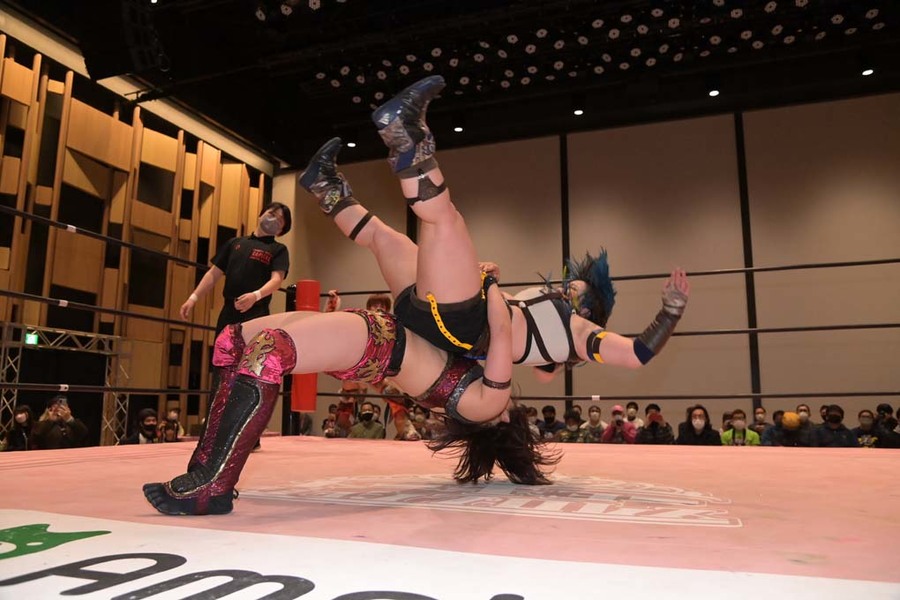 Miyu Yamashita german suplex Nodoka Tenma TJPW