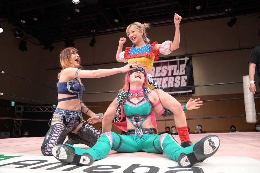 Hyper Misao, Pom Harajuku, Kamiyu, TJPW