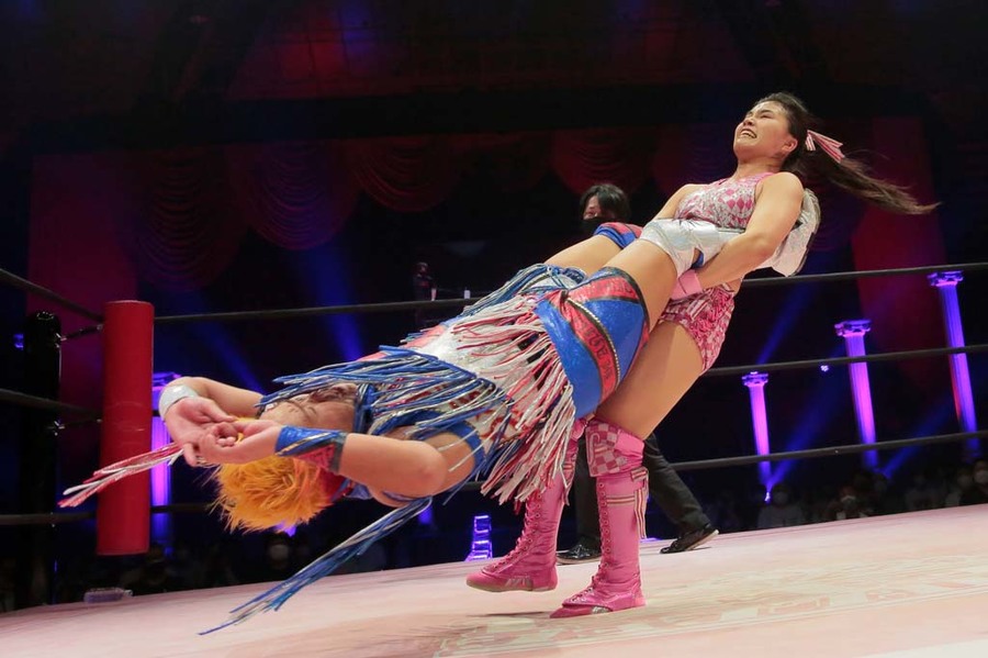 Miu Watanabe giant swing Ryo Mizunami