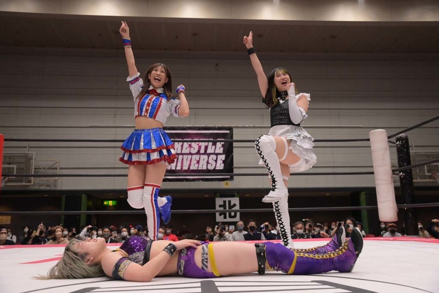 TJPW Yuki Arai and Rika Tatsumi Yossha Ikuzo