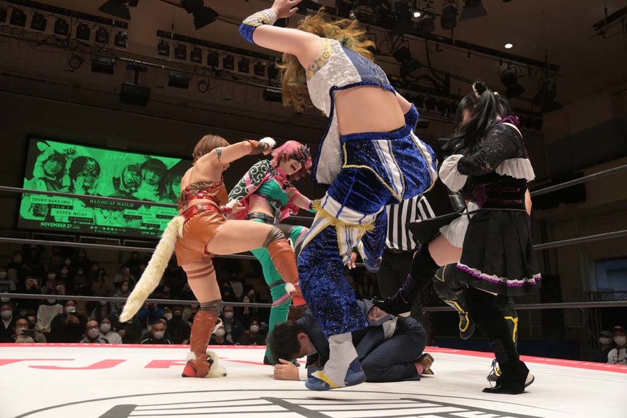 TJPW Roster stomping Koda