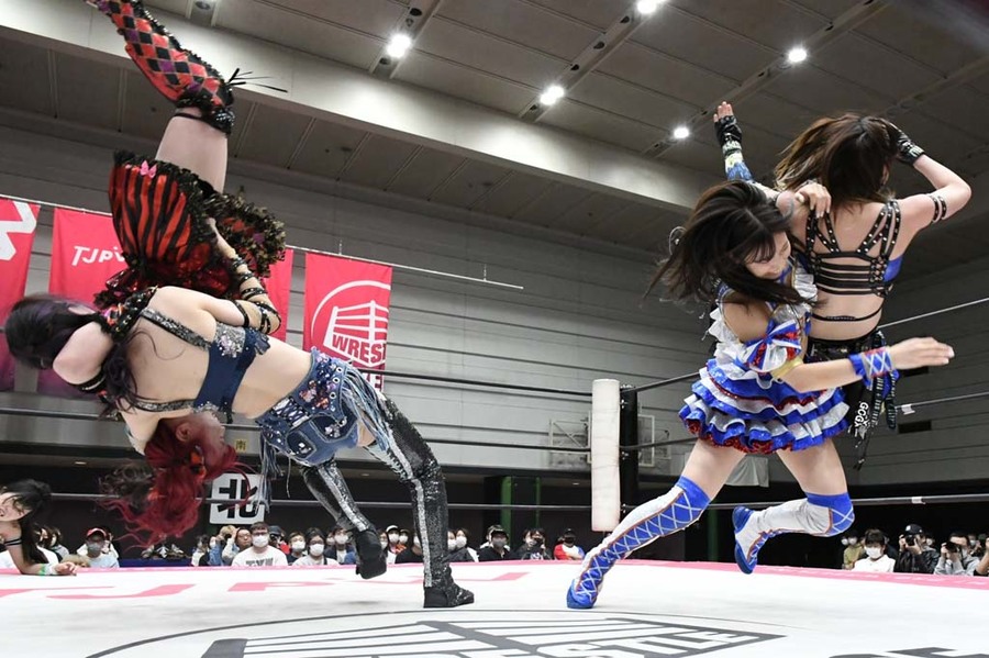Kamiyu Brainbuster, Yuki Arai full nelson buster