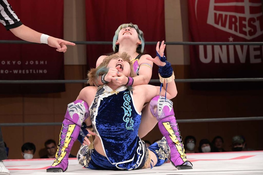 Arisu Camel Clutch Mahiro TJPW
